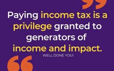 Why Paying Income Tax is a Privilege