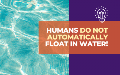 Humans don’t ‘automatically’ float when we lean back in water.