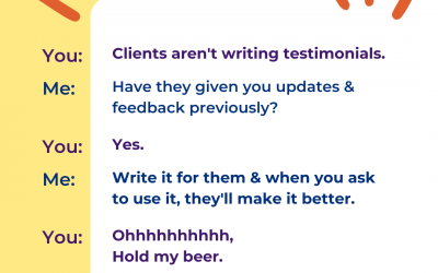 A simpler way to get Testimonials